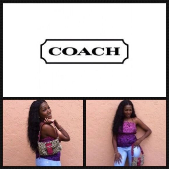 COACH Madison Sabrina Silver/Pink Bundle - Picture 7 of 9